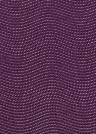Коврик для йоги bodhi ecopro diamond каучуковый фиолетовый 185x60x0.6 см6 фото