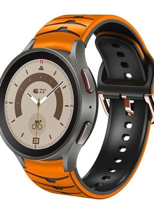 Силіконовий ремінець scales для samsung galaxy watch5 44mm пом...