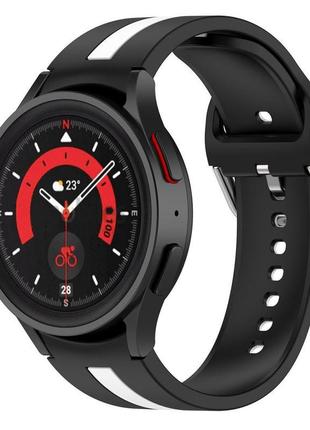 Силіконовий ремінець d2 для samsung galaxy watch4 classic 42mm...