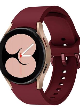 Силіконовий ремінець galaxy color для samsung galaxy watch4 cl...