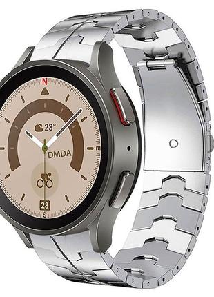 Металевий ремінець iron для samsung galaxy watch4 classic 42mm...