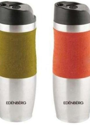 Термокружка термос edenberg eb-627, 480 мл помаранчева2 фото