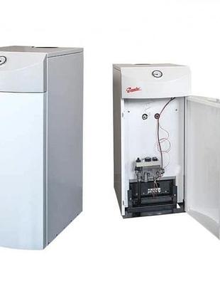 Напольный газовый котел одноконтурный дымоходный данко-12 с,12 квт