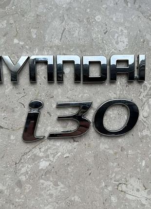 Надпис задньої кляпи hyundai i30 оригінал