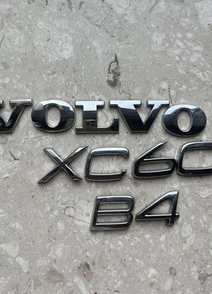 Букві букві задньої кляпі volvo xc60 b4 оригінал