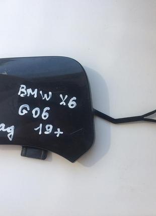 Заглушка буксирувального гака bmw x6 g06 2019- р задня 5112806...