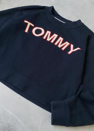 Вкорочений світшот tommy hilfiger jeans2 фото