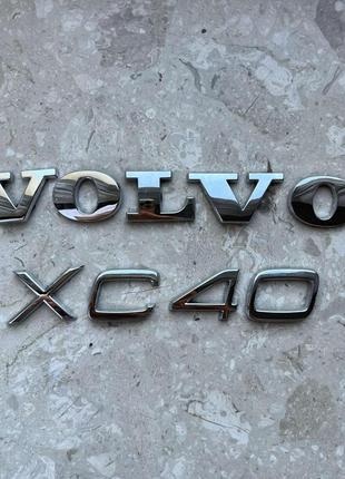 Букви багажника volvo xc40 шильдік volvo xc40