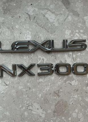 Букви кляпи lexus nx 300 оригінал
