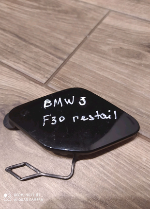 Заглушка переднього бампера bmw 3 f30 restail