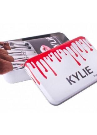 Набір професійних пензликів kylie professional brush set 12 шт1 фото