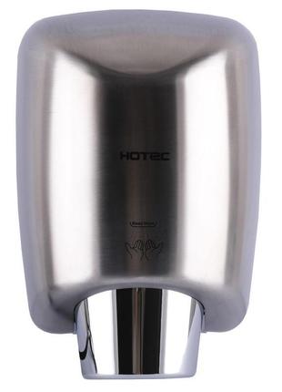 Сушарка для рук електрична 1800вт hotec 11.253 stainless steel...