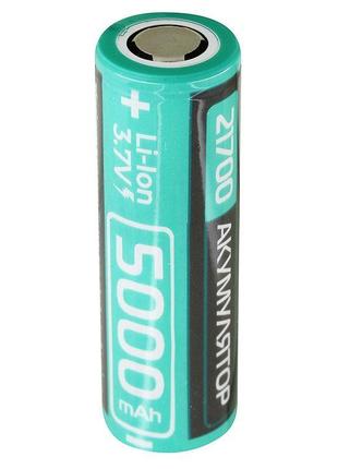 Батарейка аккумуляторная (аккумулятор) 21700 rablex 5000 mah (li-ion 3.7v)