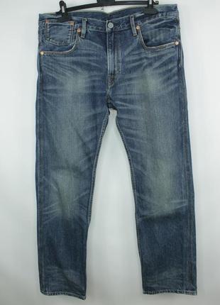 Эксклюзивные джинсы levi's 504 patented may 1873 straight fit fade denim3 фото