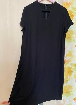 Чорна сукня з віскози розмір 40