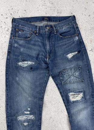 Polo ralph lauren patchwork denim pants чоловічі джинси оригінал3 фото