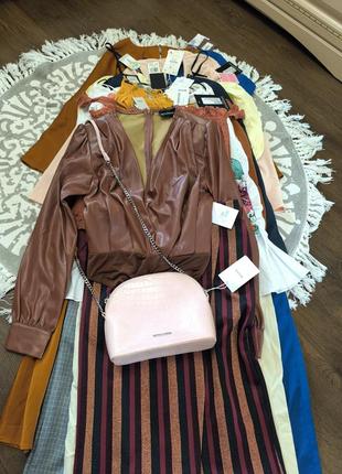 Продам лот новых вещей zara, boohoo, prettylittlething, primark, new look, f&amp;f, bershka,esmara, tu, nasty gal и др.1 фото