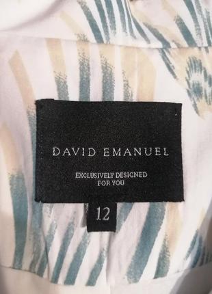 David emanuel женский костюм блузка+юбка 44-48, 12 р.2 фото
