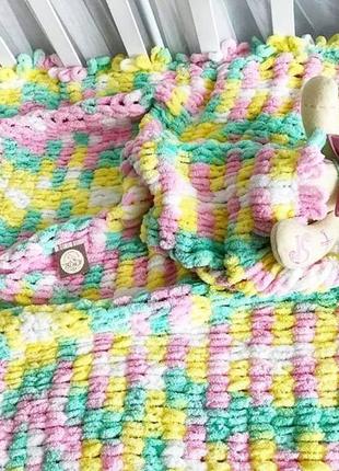 Дитячі плюшеві пледи