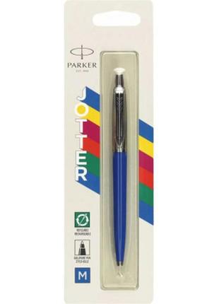 Ручка кулькова parker jotter 17 original blue ct bp блістер (1...