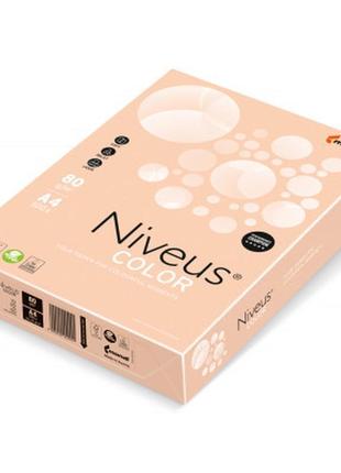 Бумага mondi niveus color pastel salmon a4, 80g, 500sh (a4.80....