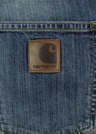 Якісні джинси carhartt wip slim fit blue denim rebel pant jeans6 фото