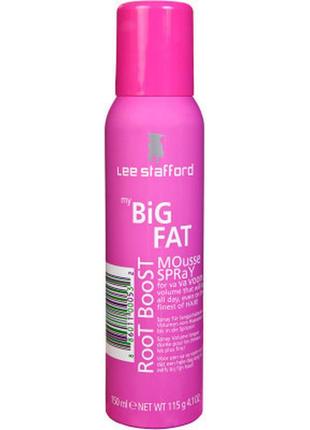 Спрей для волос lee stafford my big fat mousse spray для объем...