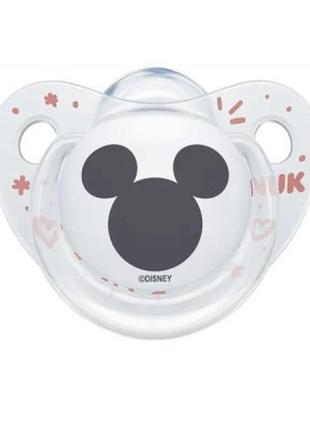 Пустушка nuk trendline disney mickey 0-6 міс., білий (3954015)1 фото