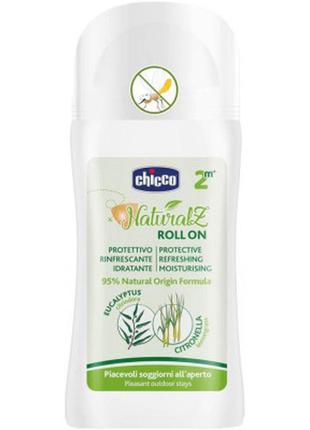 Лосьйон проти комах chicco naturalz ролик проти комарів 60 мл ...