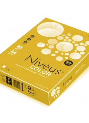 Папір mondi niveus color intensive yellow a4, 80g, 500sh (a4.8...