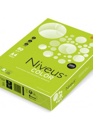 Папір mondi niveus color intensive lime a4, 80g, 500sh (a4.80....