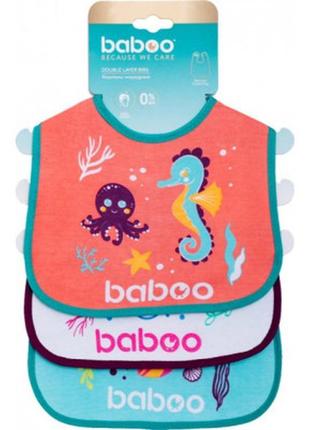 Слинявчик baboo sea life 3 шт (90603)