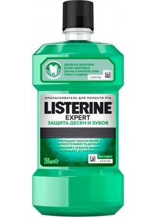 Ополіскувач для порожнини рота listerine expert захист зубів і...1 фото