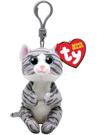 Мягкая игрушка ty beanie bellies котенок mitzi 12 см (43100)