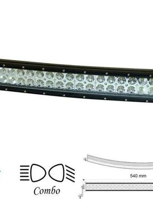 Світлодіодна фара - панорамна балка ab-120w 40діодів 54см cree 9-30v бічний кріплення. прожектор combo