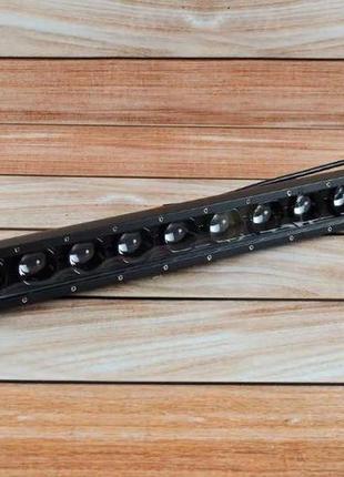 Led балка люстра с светотеневой границей, на кенгурятник (43см) 108watt (ближний + дальний белый)