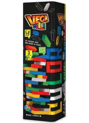 Настільна гра danko toys джанга vega color, українська (gvc-01u)