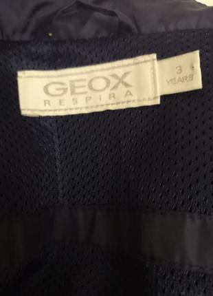 Курточка - ветровка geox на 3 годика6 фото