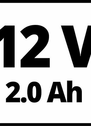 Дриль акумуляторна einhell te-cd 12/1 3x-li (4513595) 8