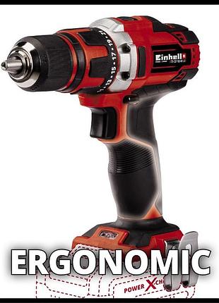 Дриль акумуляторна einhell te-cd 18/40 li - solo (4513925) 5