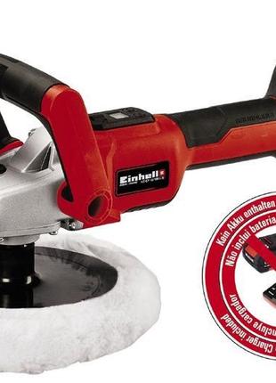 Полірувальна машина акумуляторна einhell ce-cp 18/180 li e - s...