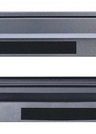 Поштова скринька levmetal багатосекційна е1-08.c на 8 квартир антрацит 1025×390×2005 фото