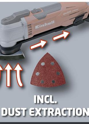 Фрезер багатофункціональний einhell te-mg 300 eq (4465150) 7