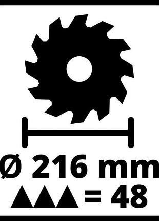 Пила торцеві einhell tc-ms 216 (4300370) 7