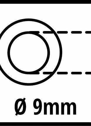 Шланг високого тиску einhell 15 м, внутрішній діаметр 9 мм (41... 4