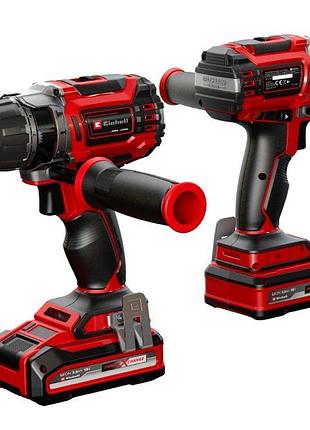 Дриль акумуляторна ударна einhell tp-cd 18/60 li-i bl - solo (... 10