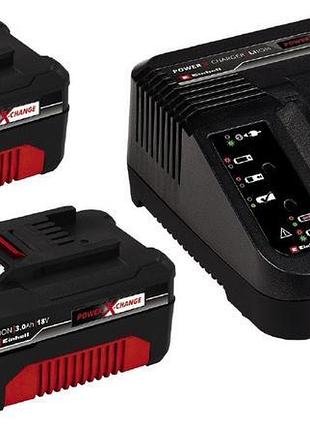 Акумулятор + зарядний пристрій einhell 18v 2х3.0 ah pxc starte...