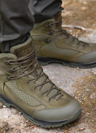 Берці літні жіночі тактичні черевики. 36-46р олива. 100% натур...