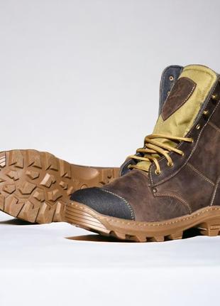 Літні берці чоловічі черевики тактичні. 36-48р коричневі. підл...