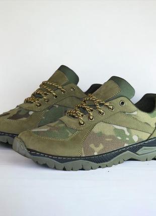Тактичні літні кросівки. 36-48р олива+піксель. посилений носок...